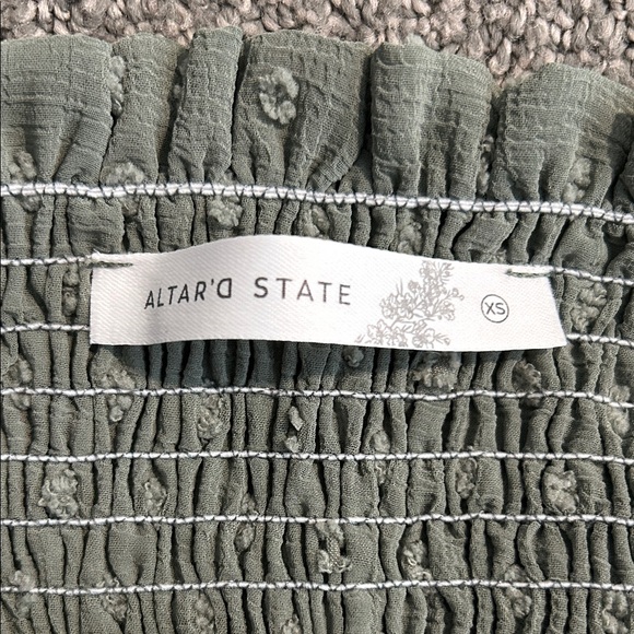 Green Ruffled Skort - Picture 2 of 5